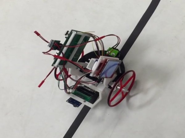 Line-Following Camera Robot